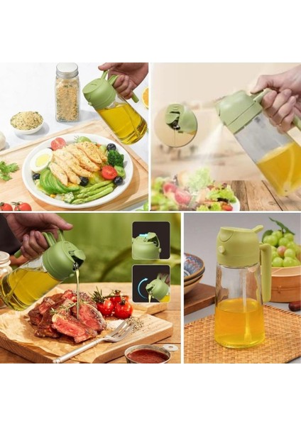 Yağ Dökücü ve Spreyli Yağdanlık Cam Yağ Püskürtücü modelleri