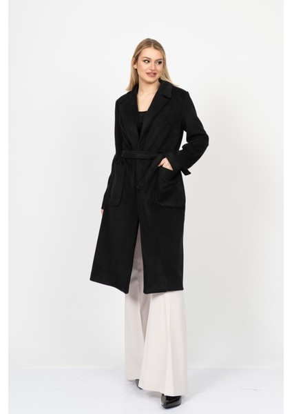 Cozyluxe Belted Long Wool Coat – 2627