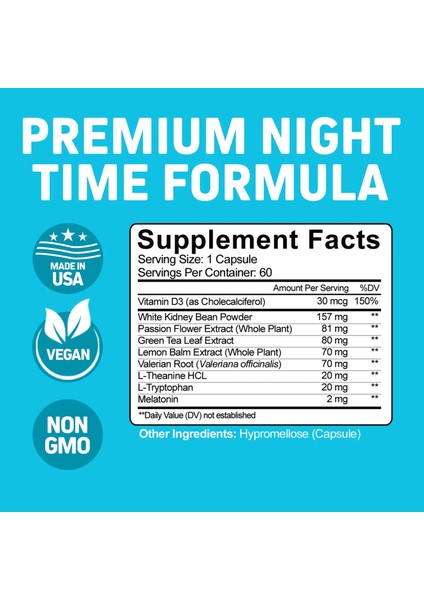 Nıght Tıme Burn Premium Formula 60 Veg. Kapsül fiyatları