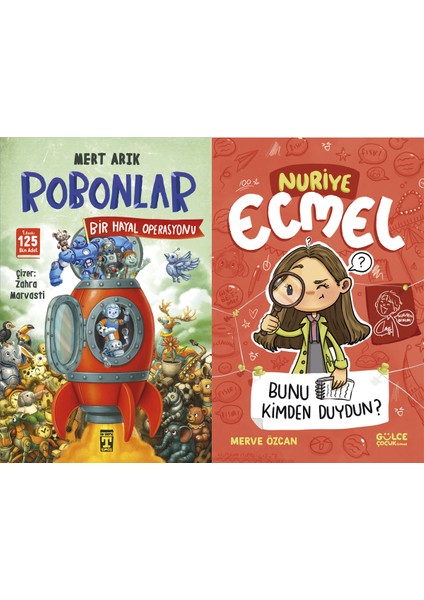 Robonlar 2 Bir Hayal Operasyonu (Mert Arık) ve Bunu Kimden Duydun - Nuriye Ecmel 3