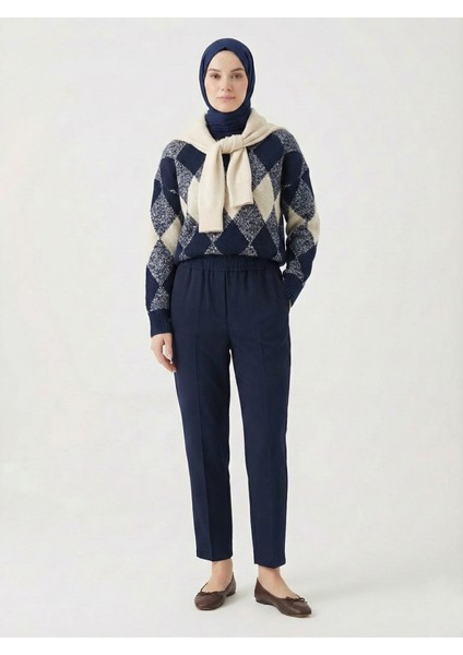 Dar Paça Atlas Pantolon-Lacivert fiyatları