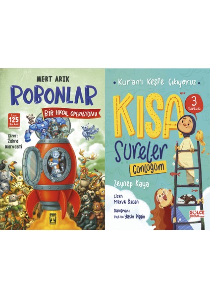 Robonlar 2 Bir Hayal Operasyonu (Mert Arık) ve Kısa Sureler Günlüğüm / Kuranı Keşfe Çıkıyoruz