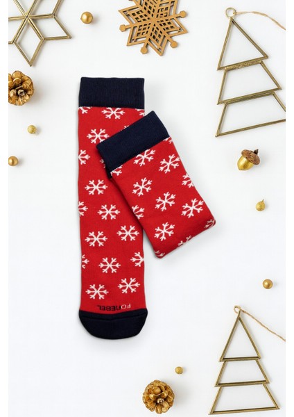 Yılbaşı Temalı Havlu Çorap