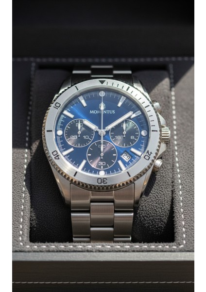 Gümüş Çelik Kordon Erkek Kol Saati SM392S-11SS