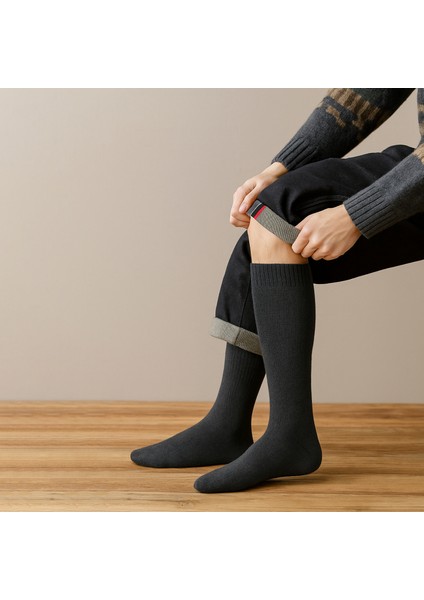 Termal Kışlık Kalın Çorap (3 - Çift) Erkek Kadın Unisex Pamuklu Havlu Çorabı fırsatları