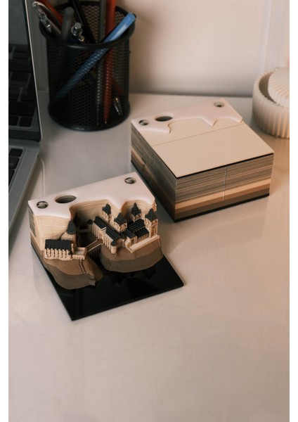 Sihir Akademisi 3D Notepad, 3 Boyutlu Not Kağıdı