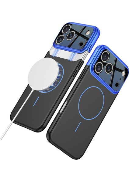Apple iPhone 17 Pro Kılıf M-Safe Şarj Özellikli Çift Parçalı Zore Napoli Kapak fiyatları
