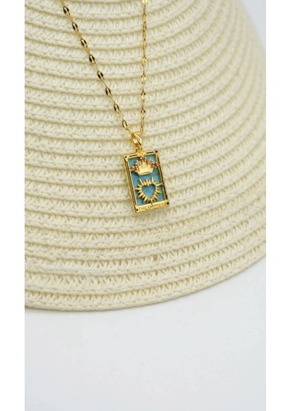 Empress Kraliçe Tarot Çelik Kolye fırsatları