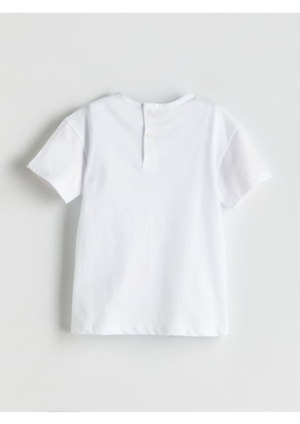 Yeni Sezon Baskılı Erkek Bebek Tişört ve Şort 2'li modelleri