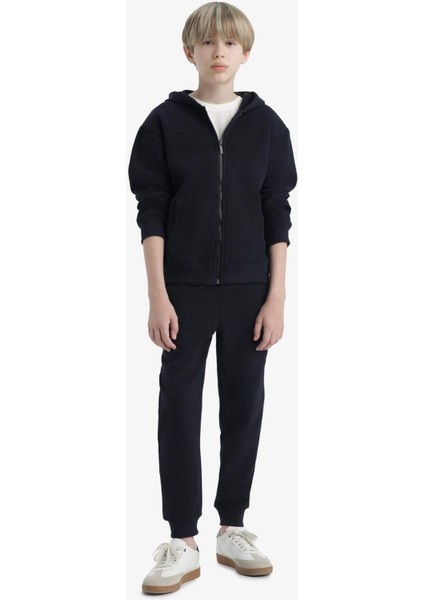 Erkek Çocuk Beli Lastikli Okul Jogger Eşofman Altı