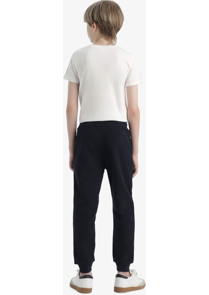 Erkek Çocuk Beli Lastikli Okul Jogger Eşofman Altı