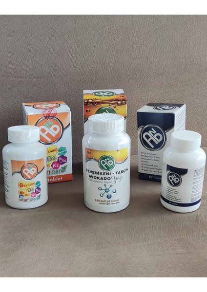 3.lü Avantaj Paketi Multivitamin, Kombine Yaglar ve Bor Kolejen Süper Paket fiyatları