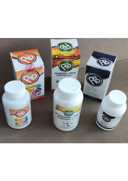 3.lü Avantaj Paketi Multivitamin, Kombine Yaglar ve Bor Kolejen Süper Paket modelleri