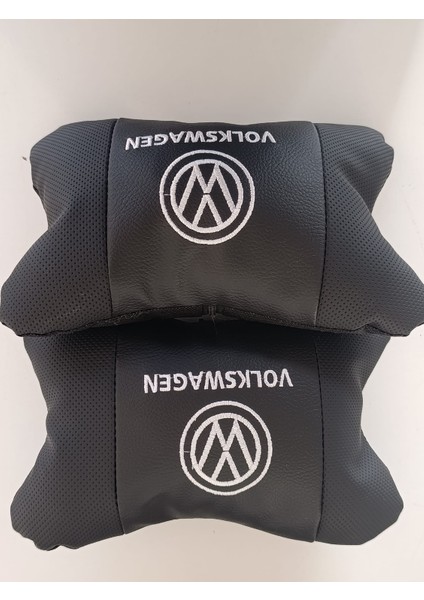 Volkswagen Uyumlu Beyaz Nakış Baskılı Oto Boyun Yastığı fiyatları