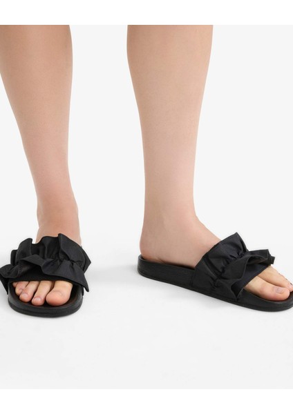 Kadın Düz Taban Eva Terlik