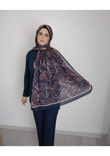 Etnik Desenli Soft Şal