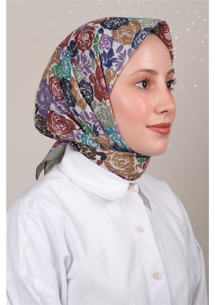 Lux Soft Pamuklu Eşarp 4040-415