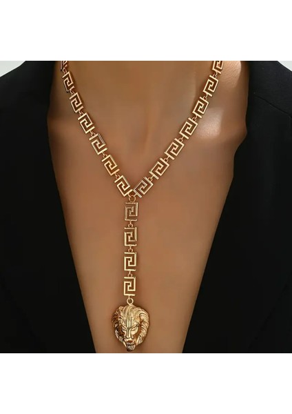 Set.up Kaplan Model Uzun Tasarım Kolye modelleri