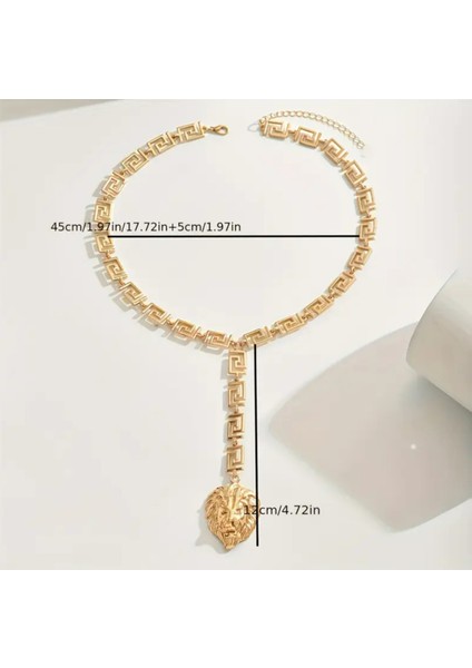 Set.up Kaplan Model Uzun Tasarım Kolye