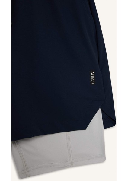 Fit Slim Fit Dar Kesim Sporcu İçi Taytlı Kısa Paça Şort E9365AX25AU