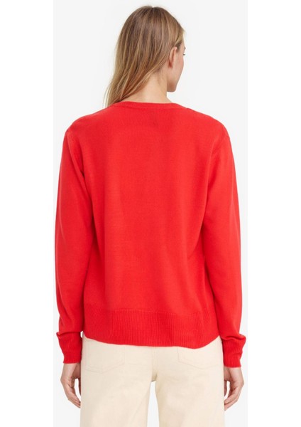 Relax Fit V Yaka Triko Kazak