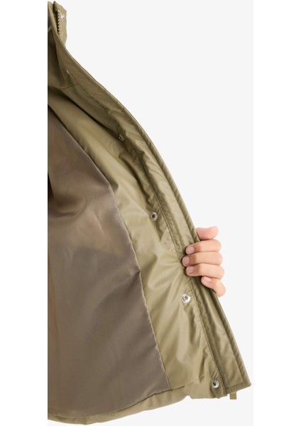 Kız Çocuk Fermuarlı Şişme Mont E8607A825AU