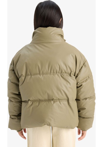 Kız Çocuk Fermuarlı Şişme Mont E8607A825AU