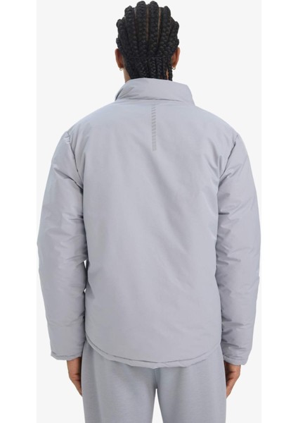 Fit Su İtici Rüzgar Geçirmez Regular Fit Dik Yaka Fermuarlı Cepli Kışlık Mont