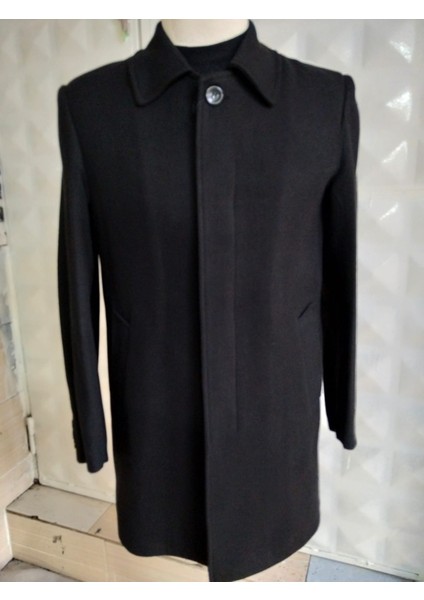 Gömlekyaka Supatlı Kaşe Kumaş Erkek Palto fiyatları