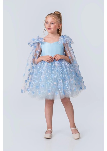 Papatya Model Kız Çocuk Abiye Elbise fiyatları