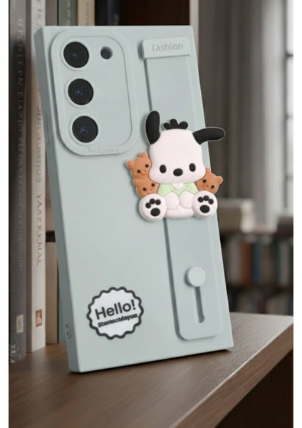 Samsung Galaxy S21 Fe Uyumlu Mavi Renk 3D Figürlü Darbe Emici Yumuşak Silikon Kapak fiyatları