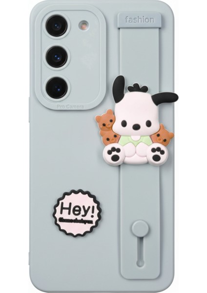 Samsung Galaxy S21 Fe Uyumlu Mavi Renk 3D Figürlü Darbe Emici Yumuşak Silikon Kapak fırsatları