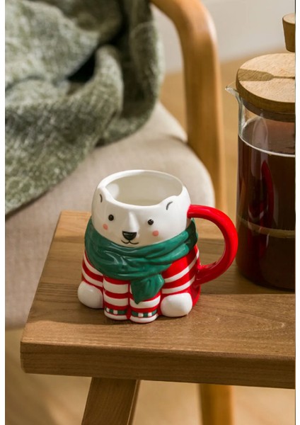 Lcw Home Karışık Yılbaşı Temalı Seramik Kupa 300 ml