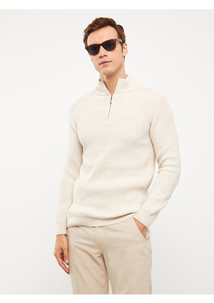 Yeni Sezon Dik Yaka Uzun Kollu Erkek Triko Kazak modelleri