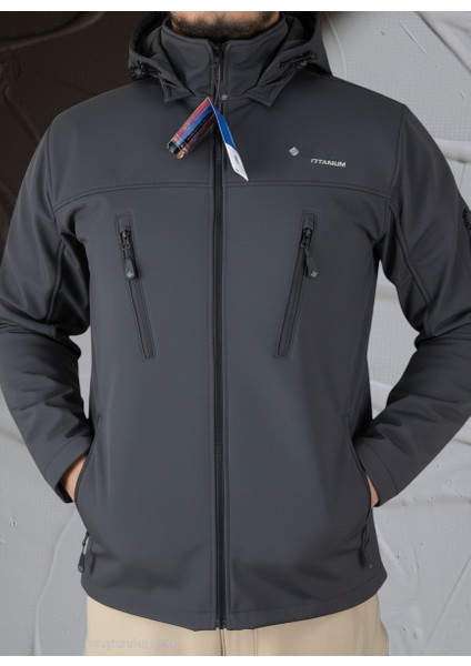 Su dayanıklı Ve Rüzgar Geçirmez Softshell Mont