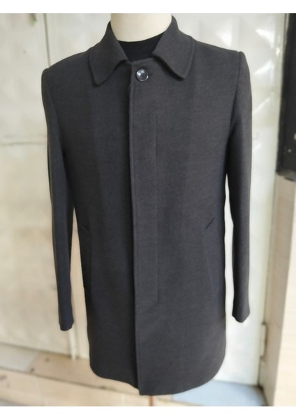 Gömlekyaka Supatlı Kaşe Kumaş Erkek Palto fiyatları