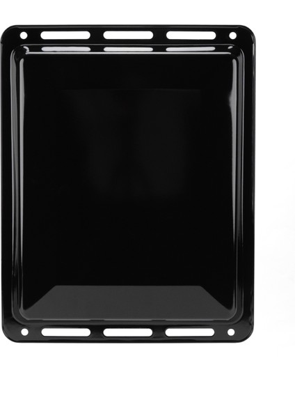 Ankastre Emaye Fırın Tepsisi 46,0X36,5X3CM Bosch Siemens Beko Arçelik Vestel Profilo Uyumlu Siyah Renk indirimleri