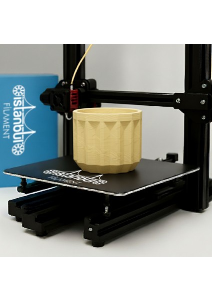 3D Baskı Pla+ Filament Wood Ahşap Katklılı 1 kg Ø 1,75MM ± 0,05 mm Bambu Lab Uyumlu fırsatları