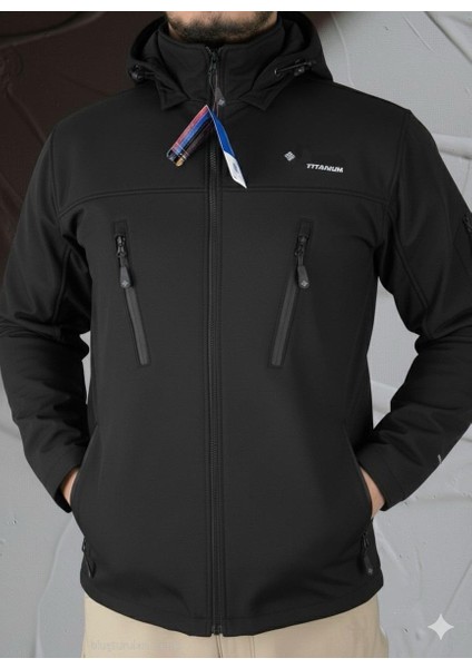 Su dayanıklı Ve Rüzgar Geçirmez Softshell Mont