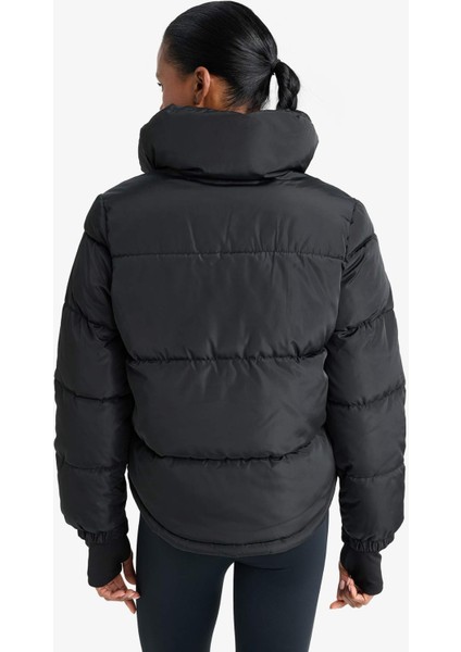 Su İtici Regular Fit Dik Yaka Fermuarlı El Geçmeli Cepli Şişme Mont Z1438AZ25WN