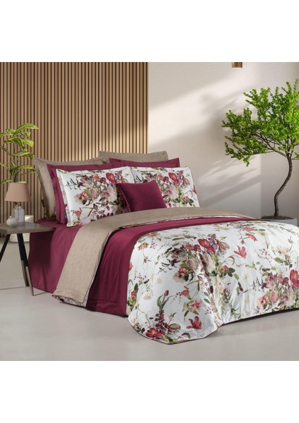 Bella Rose Çift Kişilik %100 Pamuk Saten "300 Tc" Nevresim Takımı modelleri