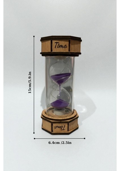 Ahşap Işıklı Kum Saati Dekoratif Hediyelik Eşya modelleri
