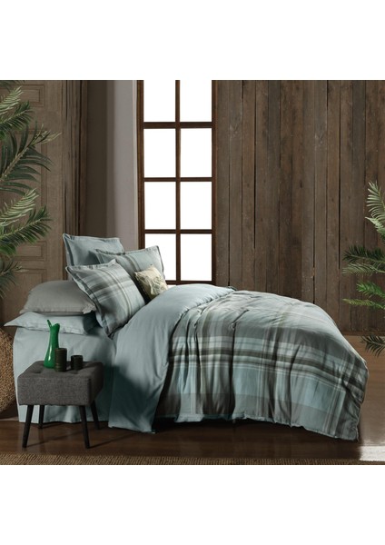 Lauder Flanel Prime Collection Çift Kişilik Nevresim Takımı Yeşil fırsatları