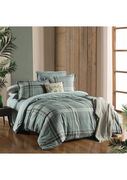 Lauder Flanel Prime Collection Çift Kişilik Nevresim Takımı Yeşil indirimleri