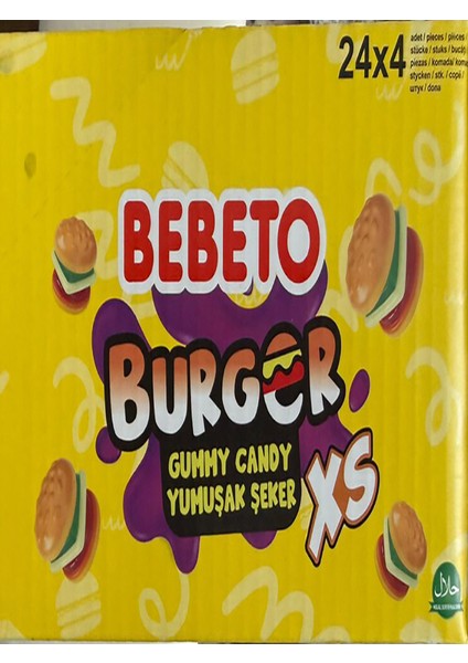 Burger Jelibon 10,5 Gr. * 96 Adetli