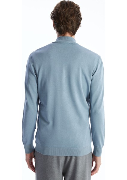 Yeni Sezon Dik Yaka Uzun Kollu Erkek Triko Kazak fırsatları