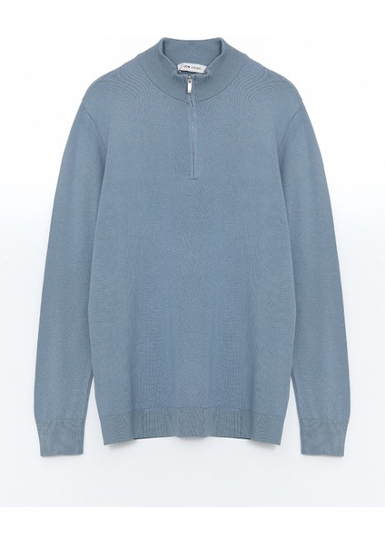 Yeni Sezon Dik Yaka Uzun Kollu Erkek Triko Kazak indirimleri