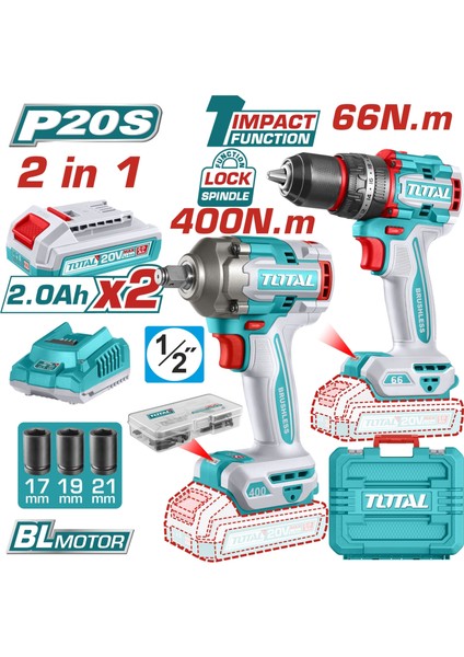 Darbeli Matkap Somun Sökme TCKLI20275E fiyatları
