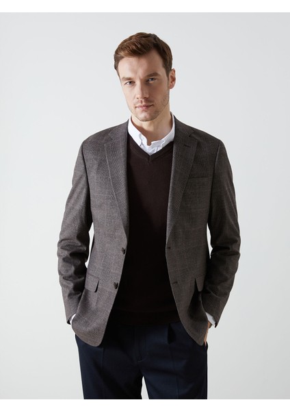 Yeni Sezon Standart Kalıp Erkek Blazer Ceket