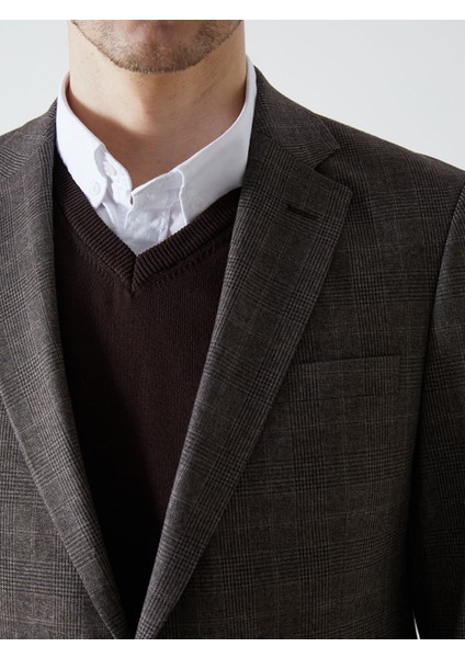 Yeni Sezon Standart Kalıp Erkek Blazer Ceket modelleri